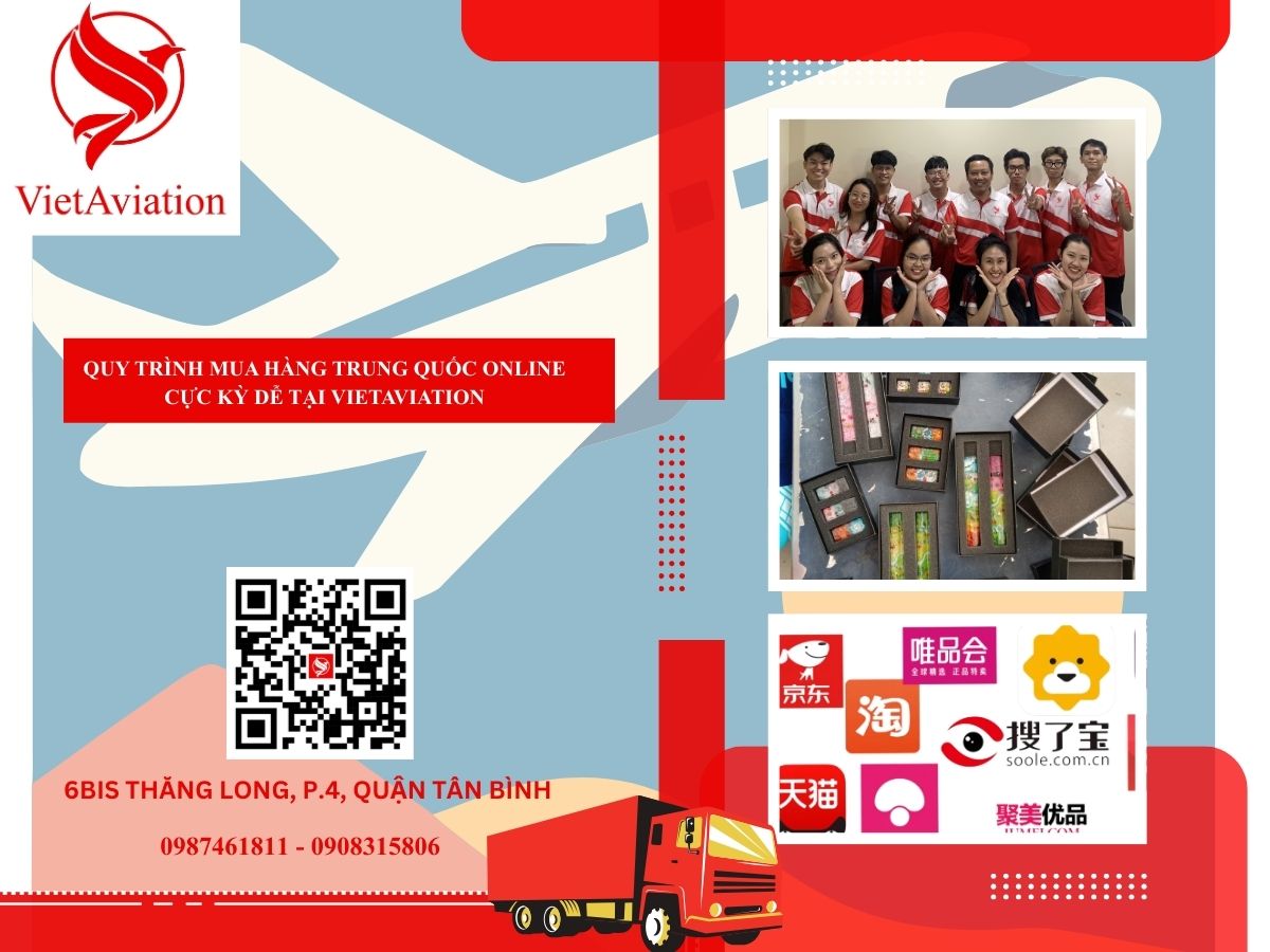 Quy Trình Mua Hàng Trung Quốc Online Cực Kỳ Dễ Tại VietAviation