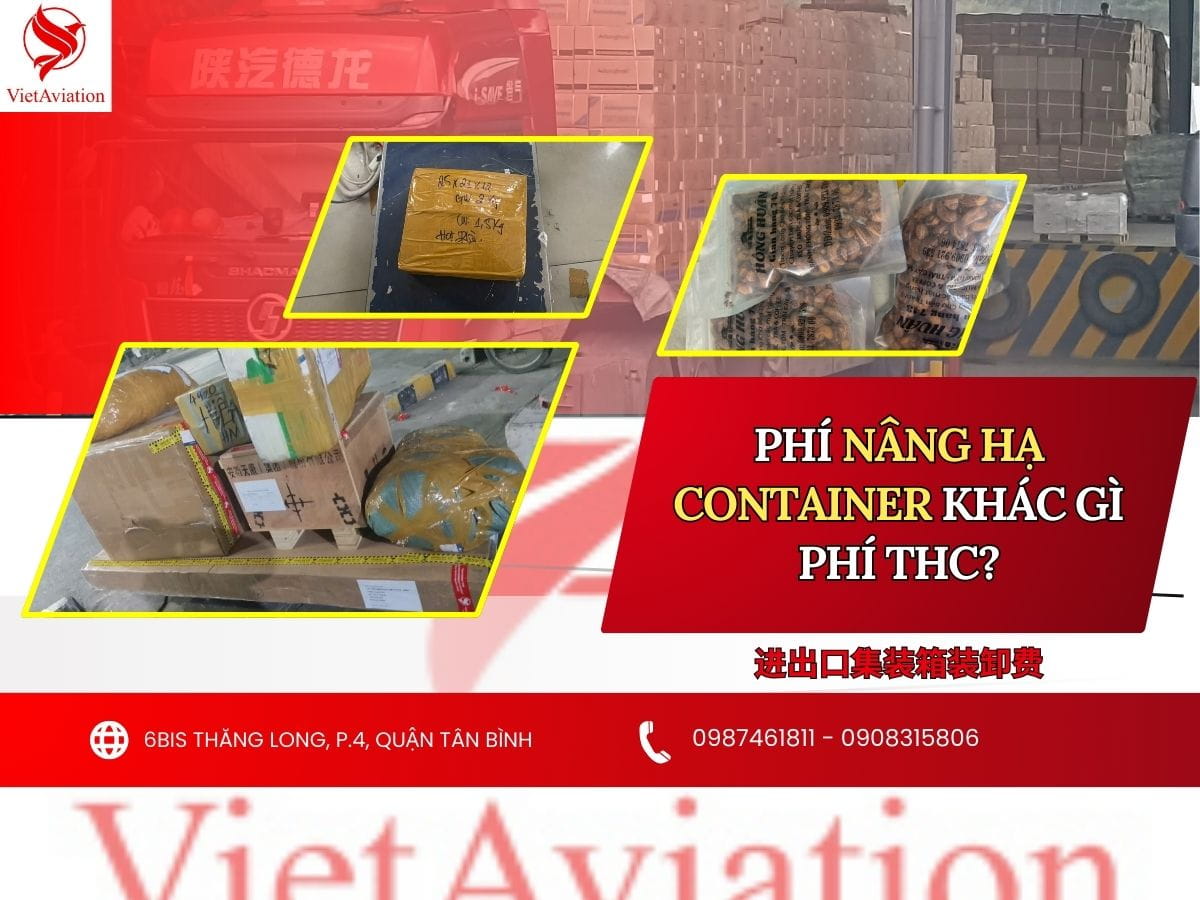 Phí Lo-Lo khác gì so với phí THC?