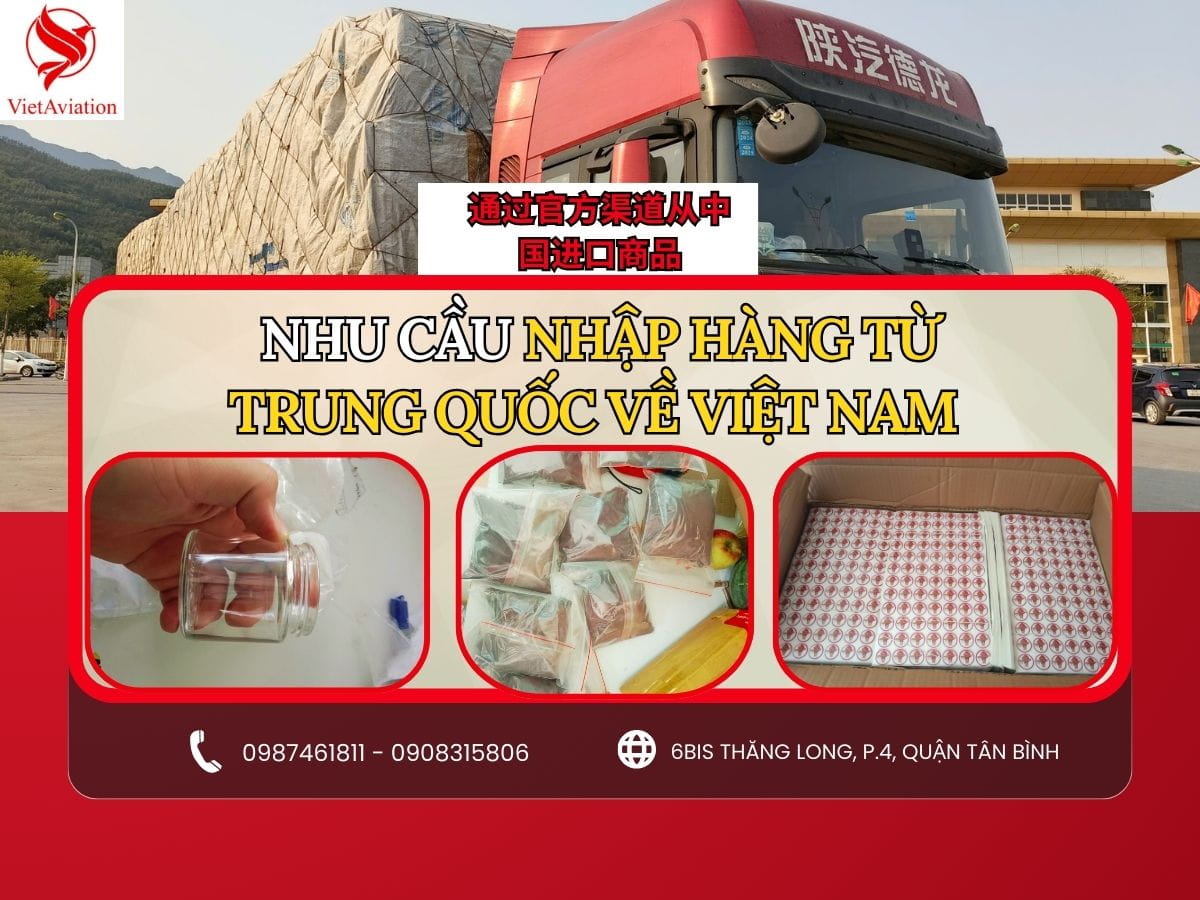 Nhu cầu vận chuyển Trung Việt hiện nay