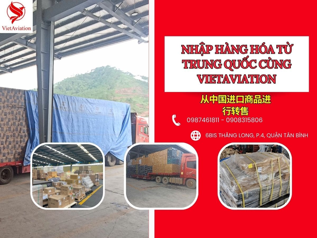 VietAviation đơn vị order hàng Trung Quốc uy tín
