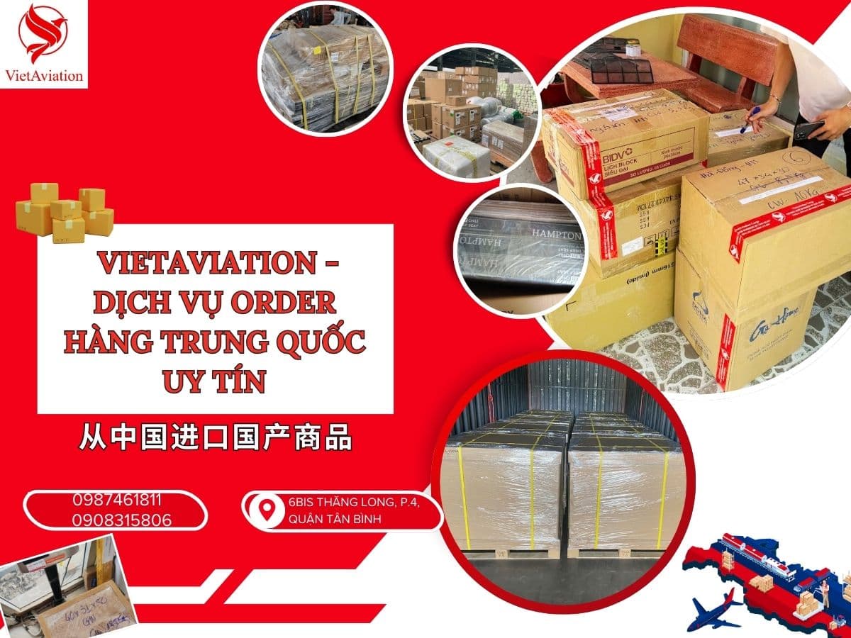 Đơn vị mua hộ hàng Trung Quốc uy tín VietAviation