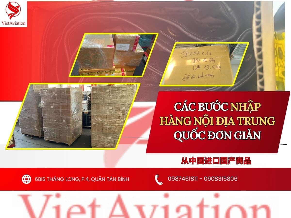 Các bước nhập hàng từ Trung Quốc về bán đơn giản cho người mới