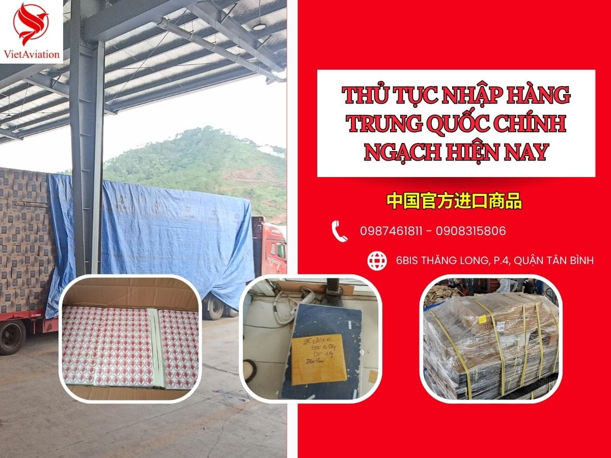 Thủ tục nhập khẩu hàng chính ngạch Trung Quốc mới nhất hiện nay