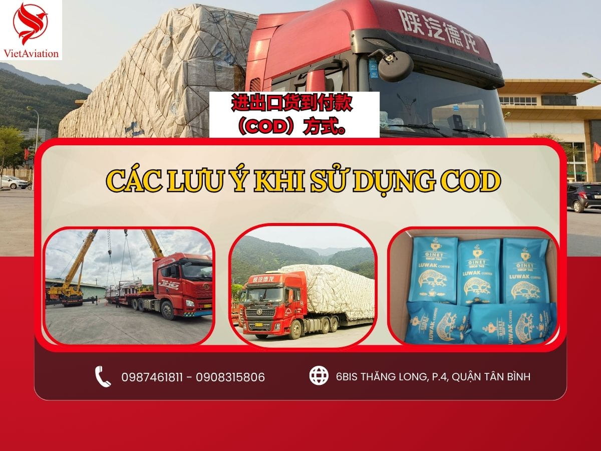 Các lưu ý khi thanh toán bằng COD
