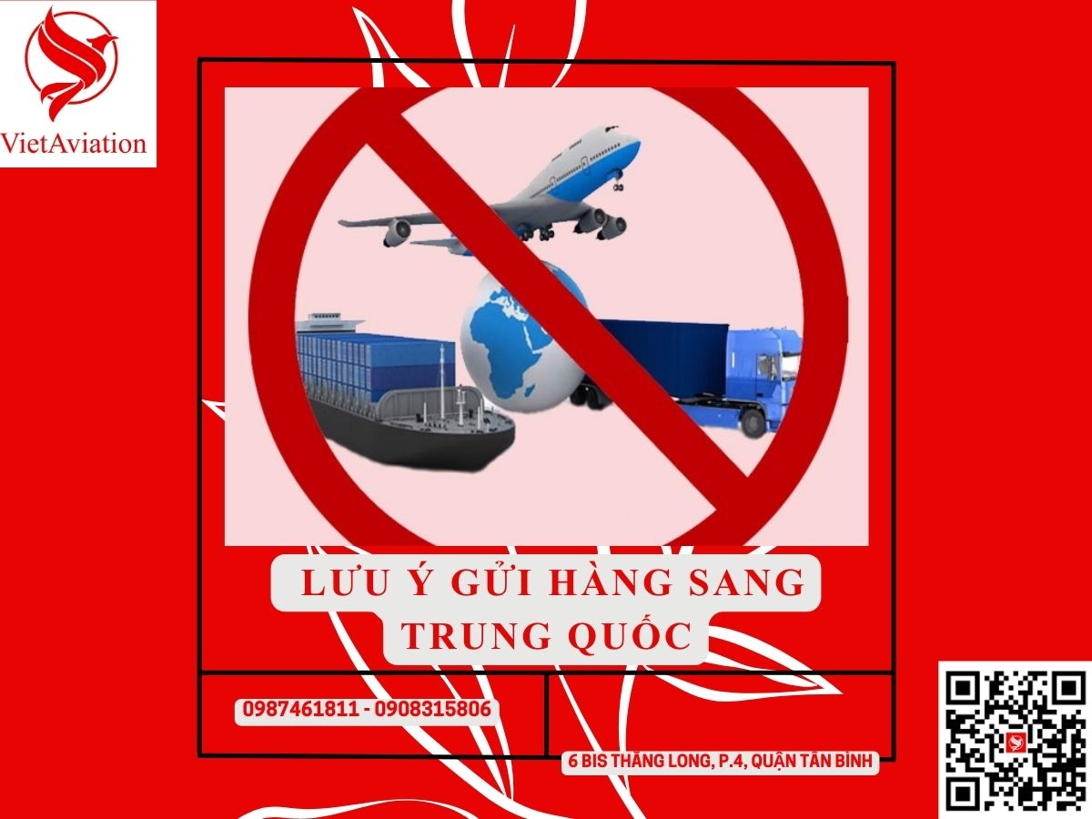 Lưu ý gửi hàng sang Trung Quốc
