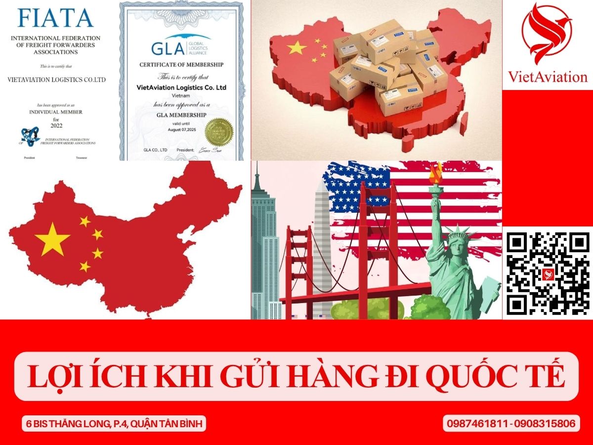 Lợi ích khi gửi hàng đi quốc tế