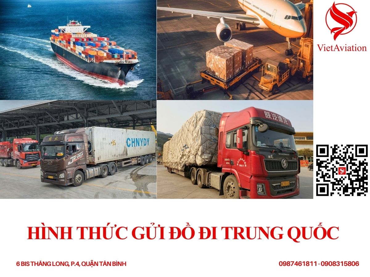 Hình thức gửi đồ đi Trung Quốc 