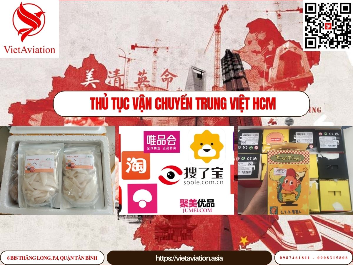 Thủ tục vận chuyển Trung Việt HCM
