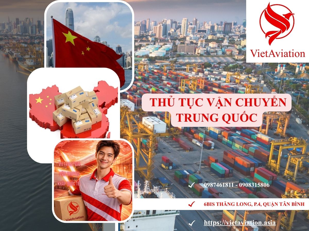 Thủ tục vận chuyển Trung Quốc