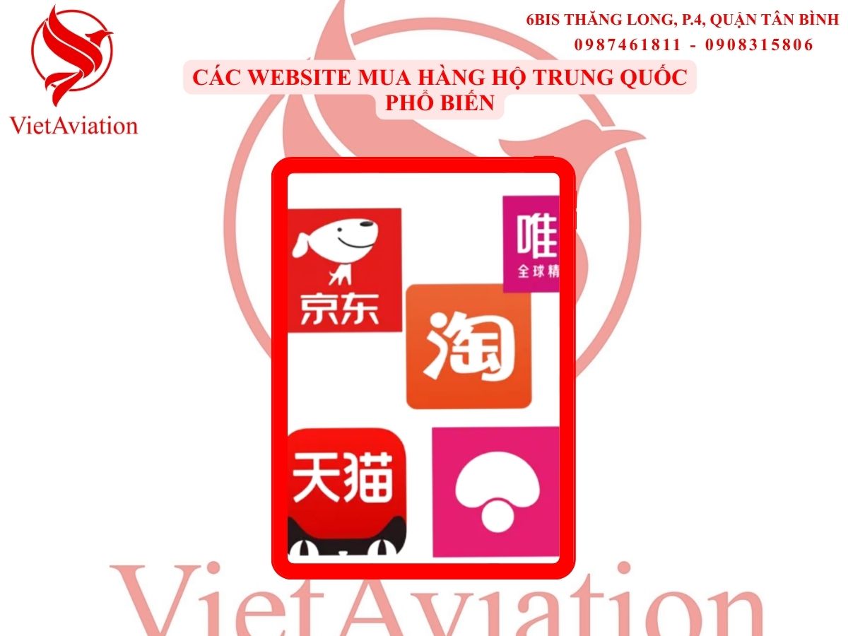 Các Website mua hàng hộ Trung Quốc phổ biến