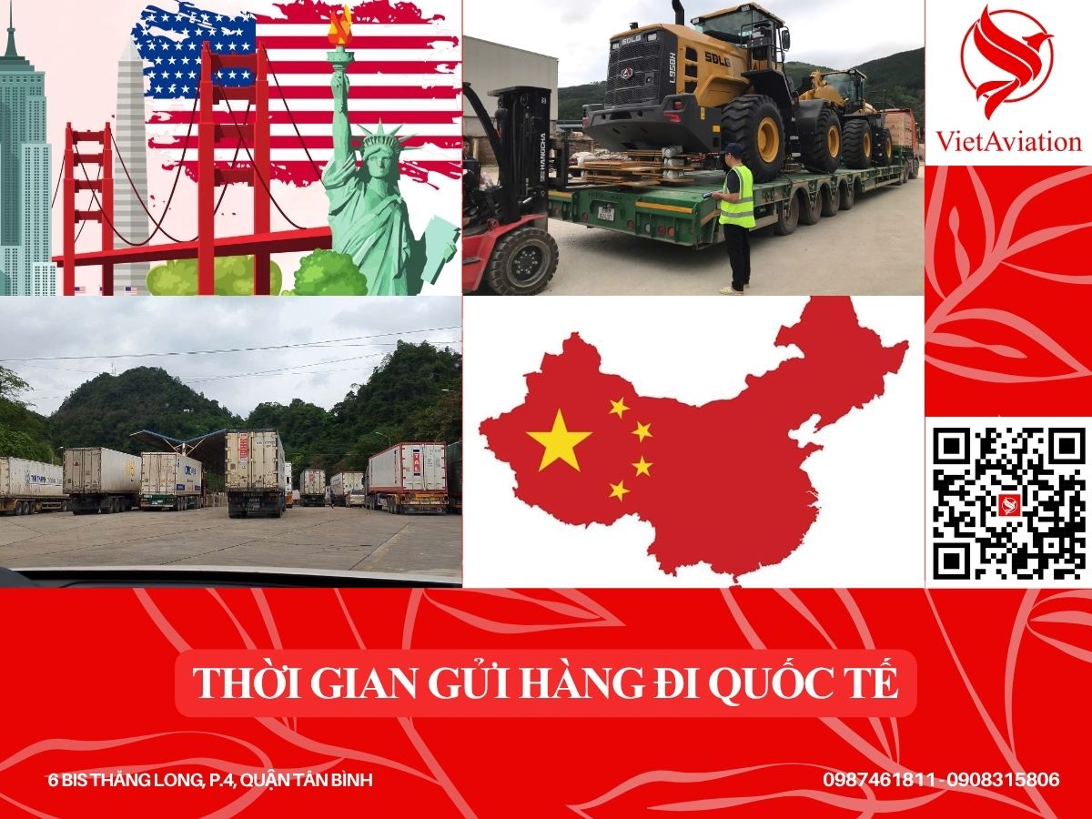 Thời gian gửi hàng đi quốc tế