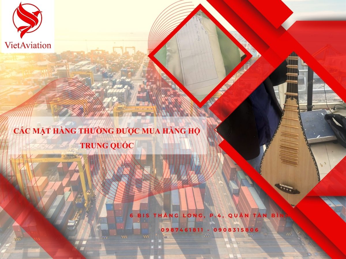 Các mặt hàng thường được mua hàng hộ Trung Quốc