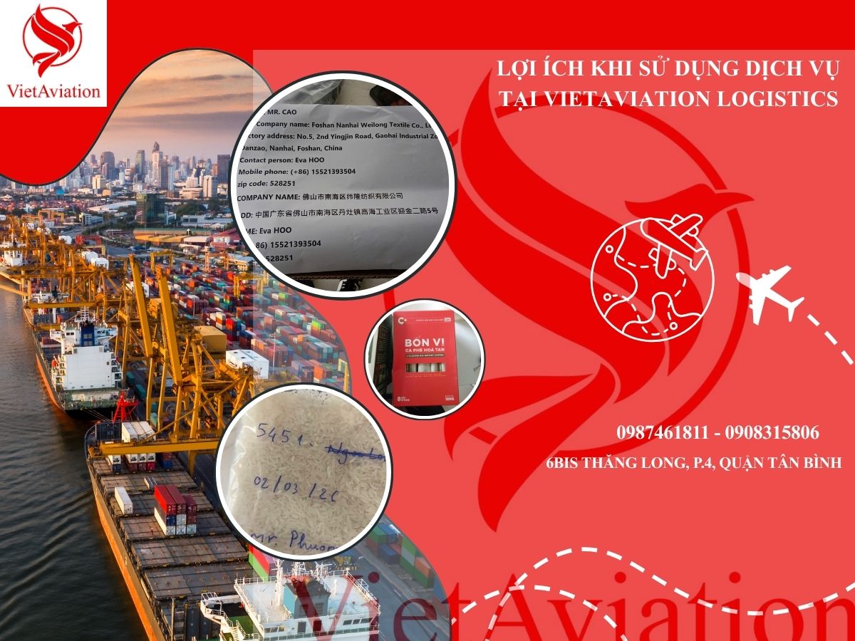 Lợi ích khi sử dụng dịch vụ tại VietAviation Logistics