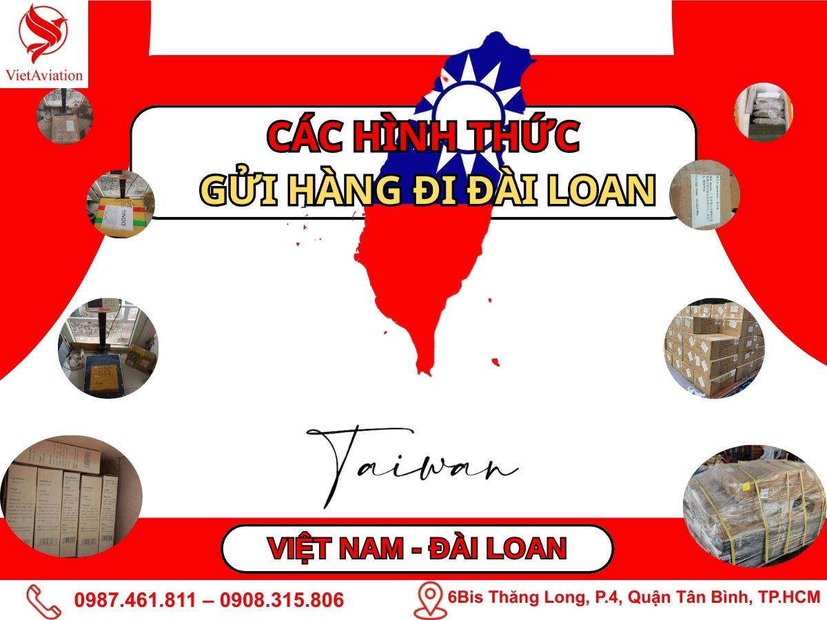 Các hình thức gửi hàng đi Đài Loan