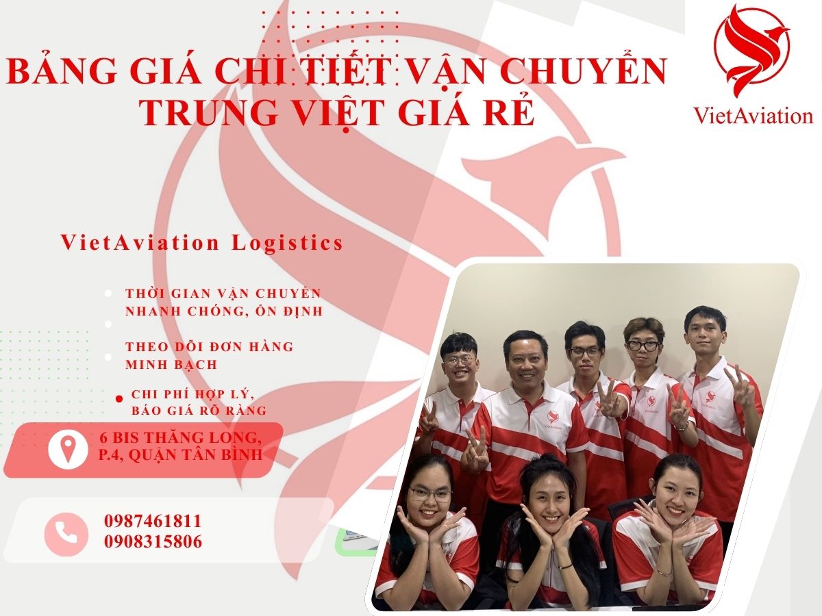 Bảng giá chi tiết vận chuyển Trung Việt giá rẻ