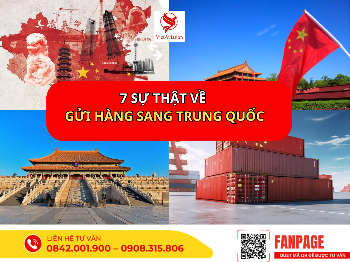 7 sự thật về gửi hàng sang Trung Quốc