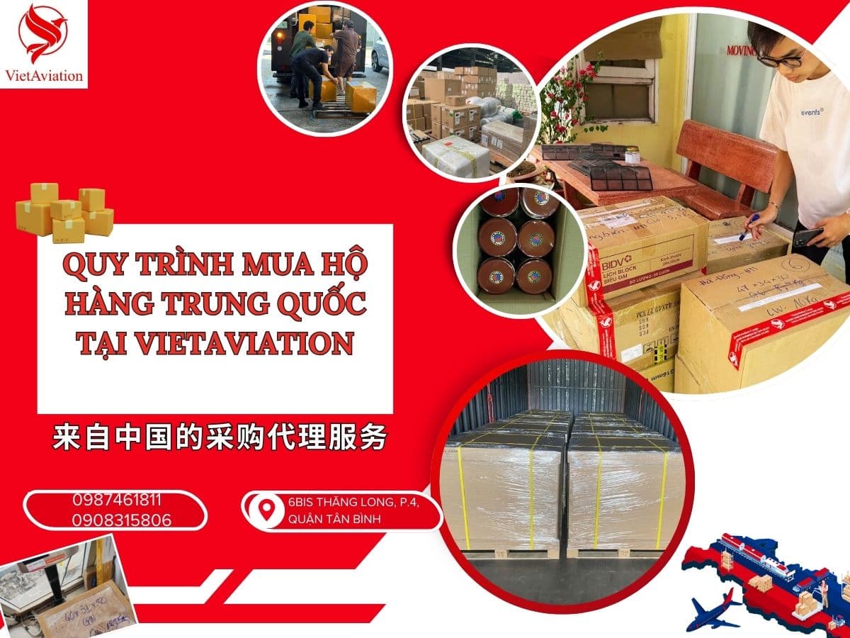 Quy trình nhập hàng Trung Quốc về bán tại VietAviation