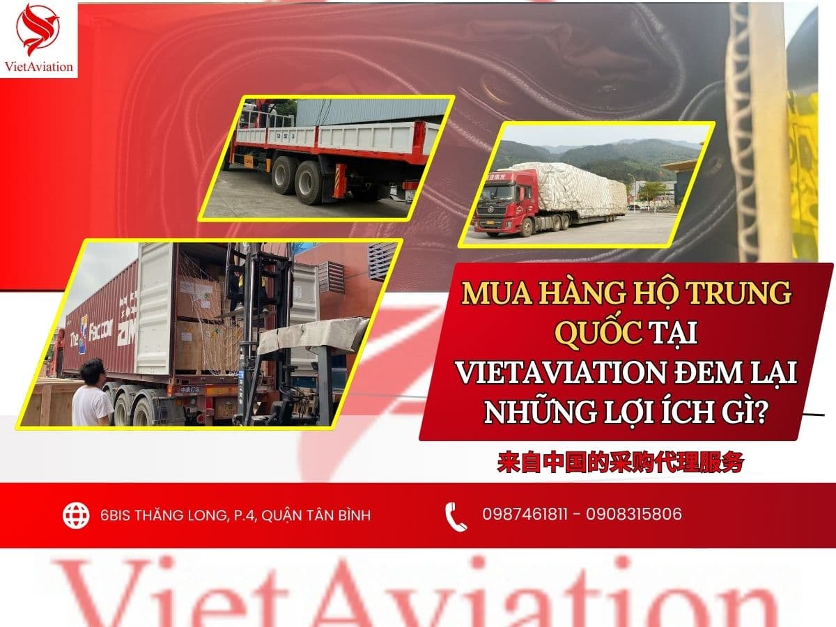 Mua hộ hàng Trung Quốc cùng VietAviation