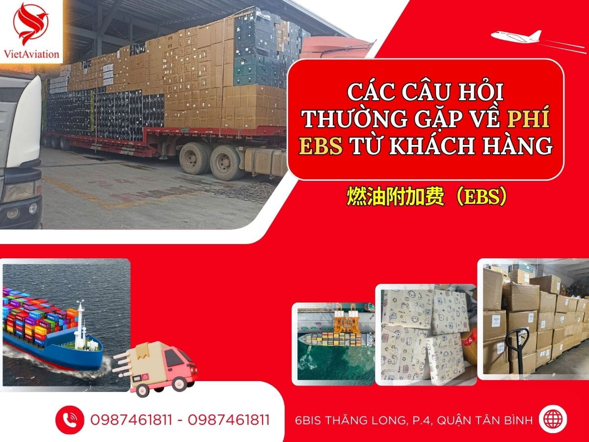 Giải đáp thắc mắc về phí EBS trong xuất nhập khẩu