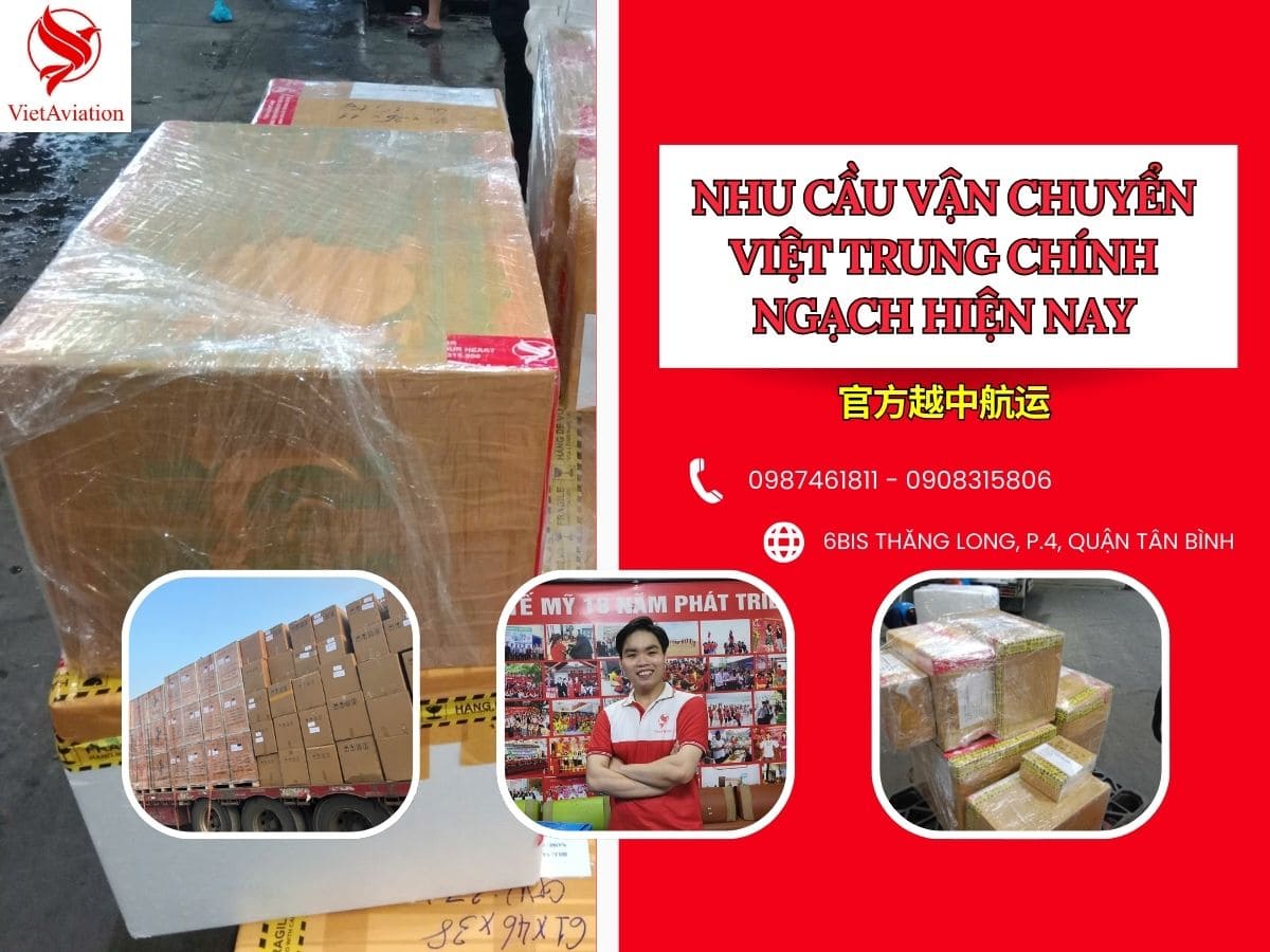 Nhu cầu gửi hàng đi Trung Quốc chính ngạch hiện nay