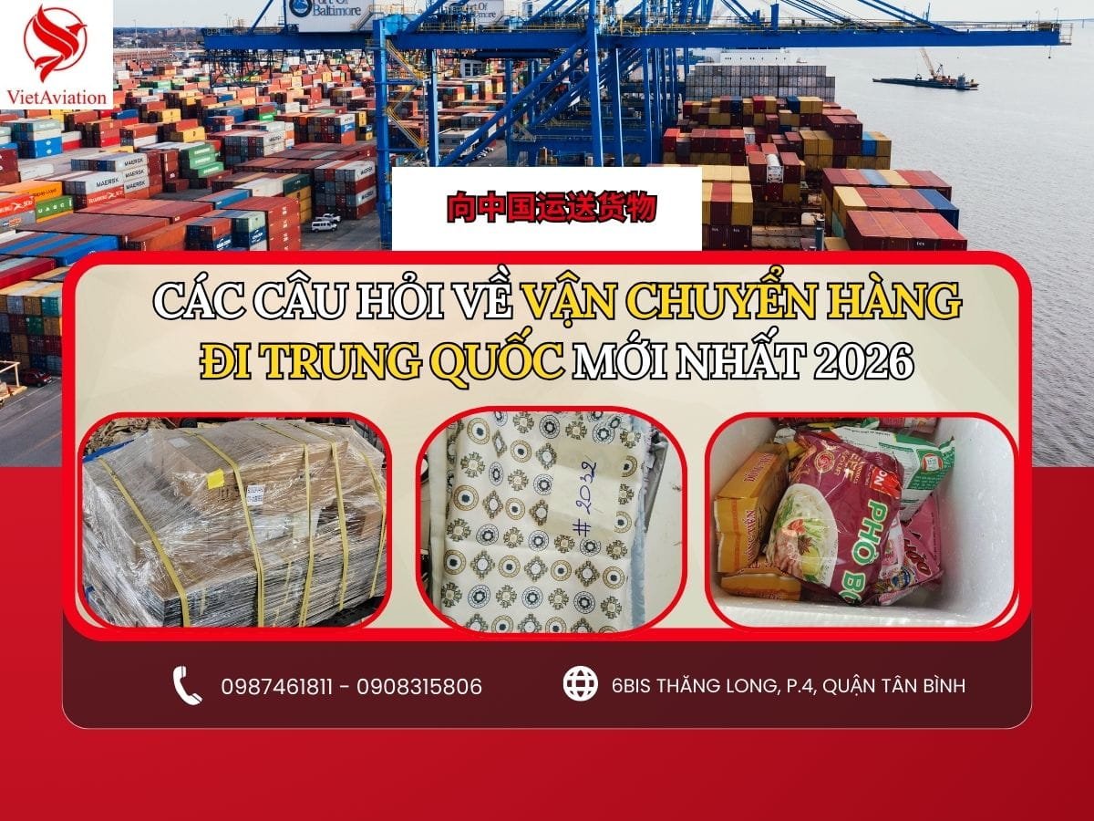 Các câu hỏi về gửi hàng đi Trung Quốc của khách hàng