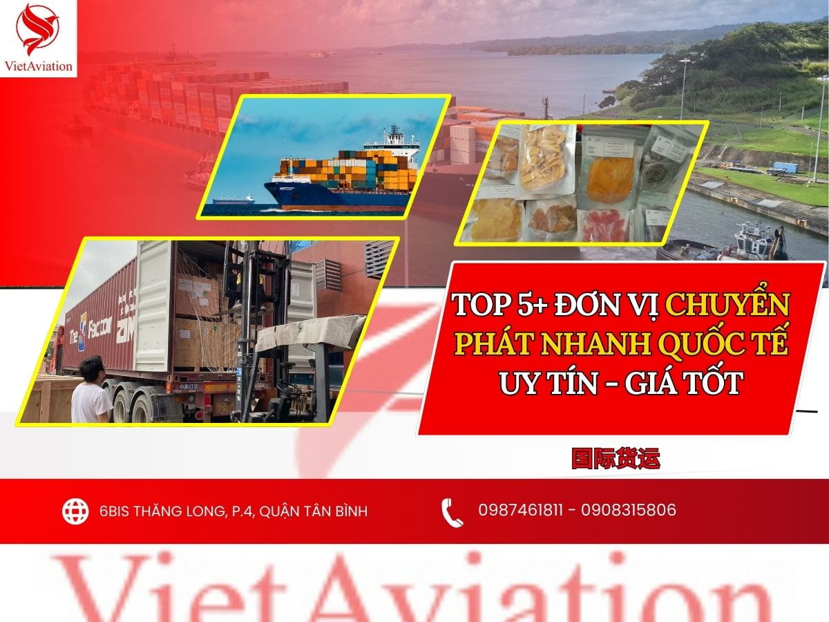 Top 5 đơn vị vận chuyển quốc tế hàng đầu Việt Nam 2026