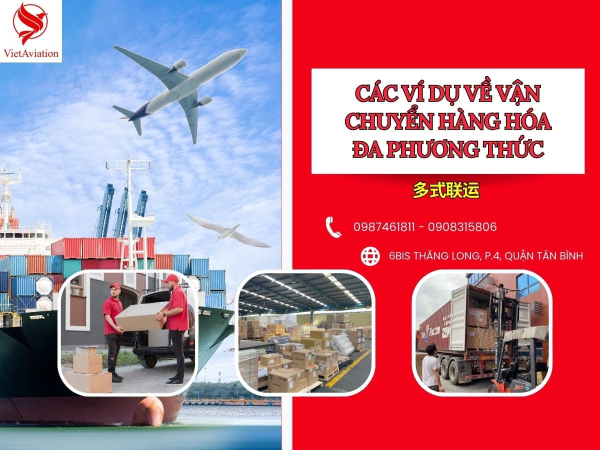 Ví dụ về vận chuyển đa phương thức hiện nay