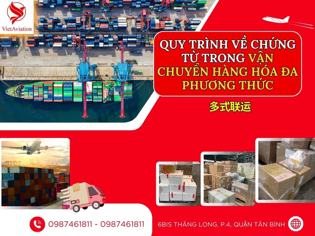 Quy trình thực hiện thủ tục vận chuyển hàng hóa đa phương thức hiện nay