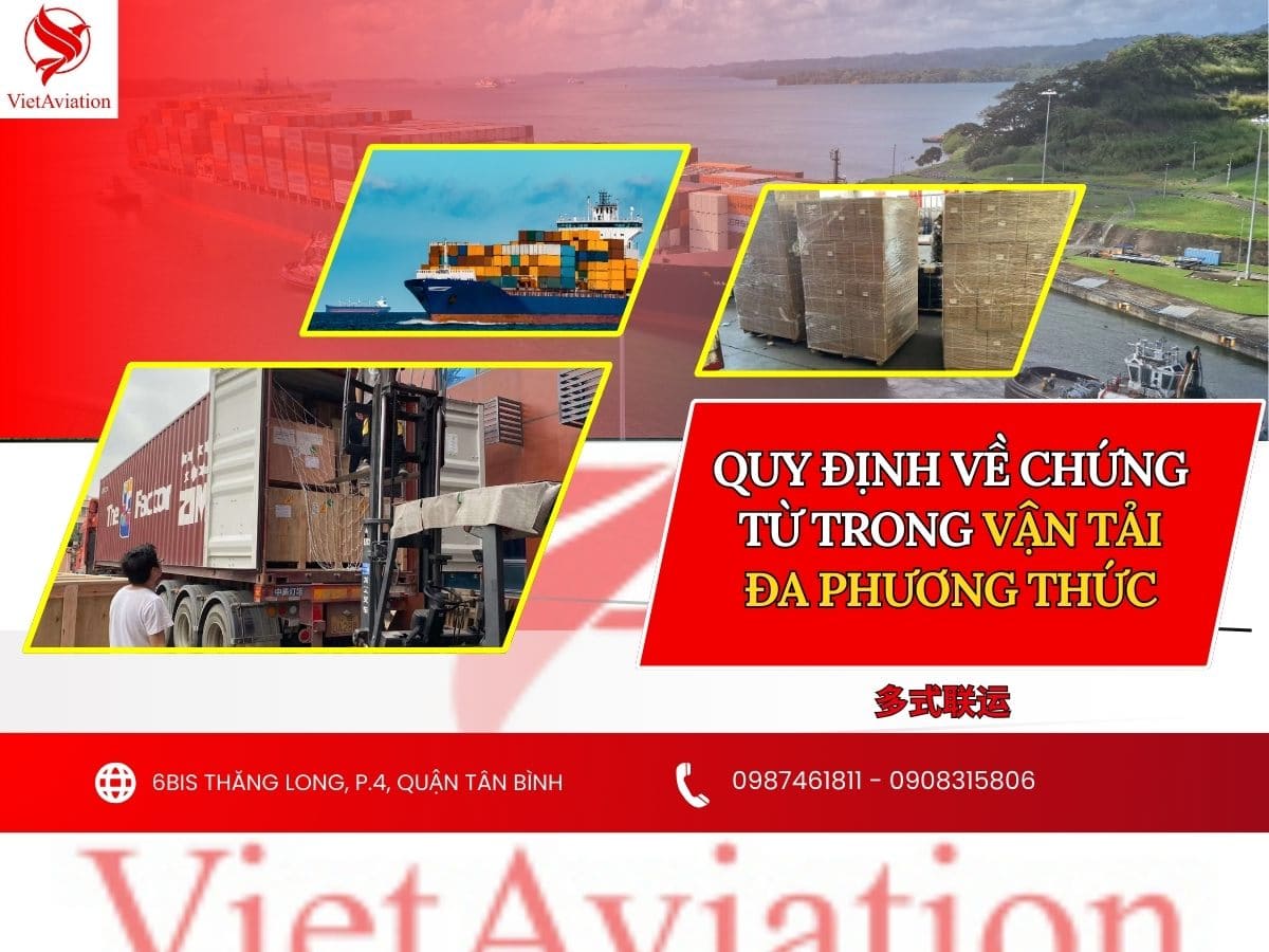 Quy trình thực hiện chứng từ trong vận chuyển đa phương thức