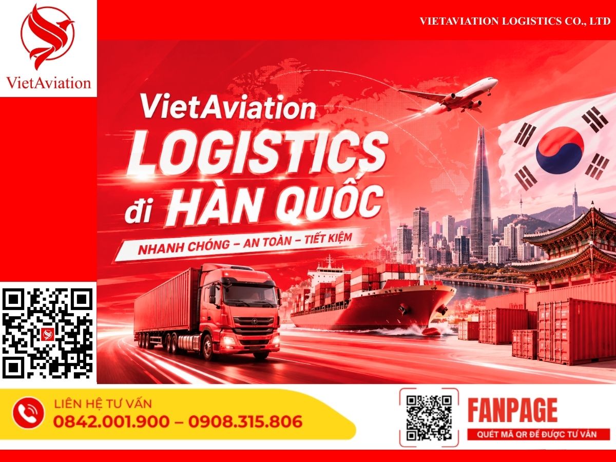 Chuyển tải hàng hóa đi Hàn Quốc
