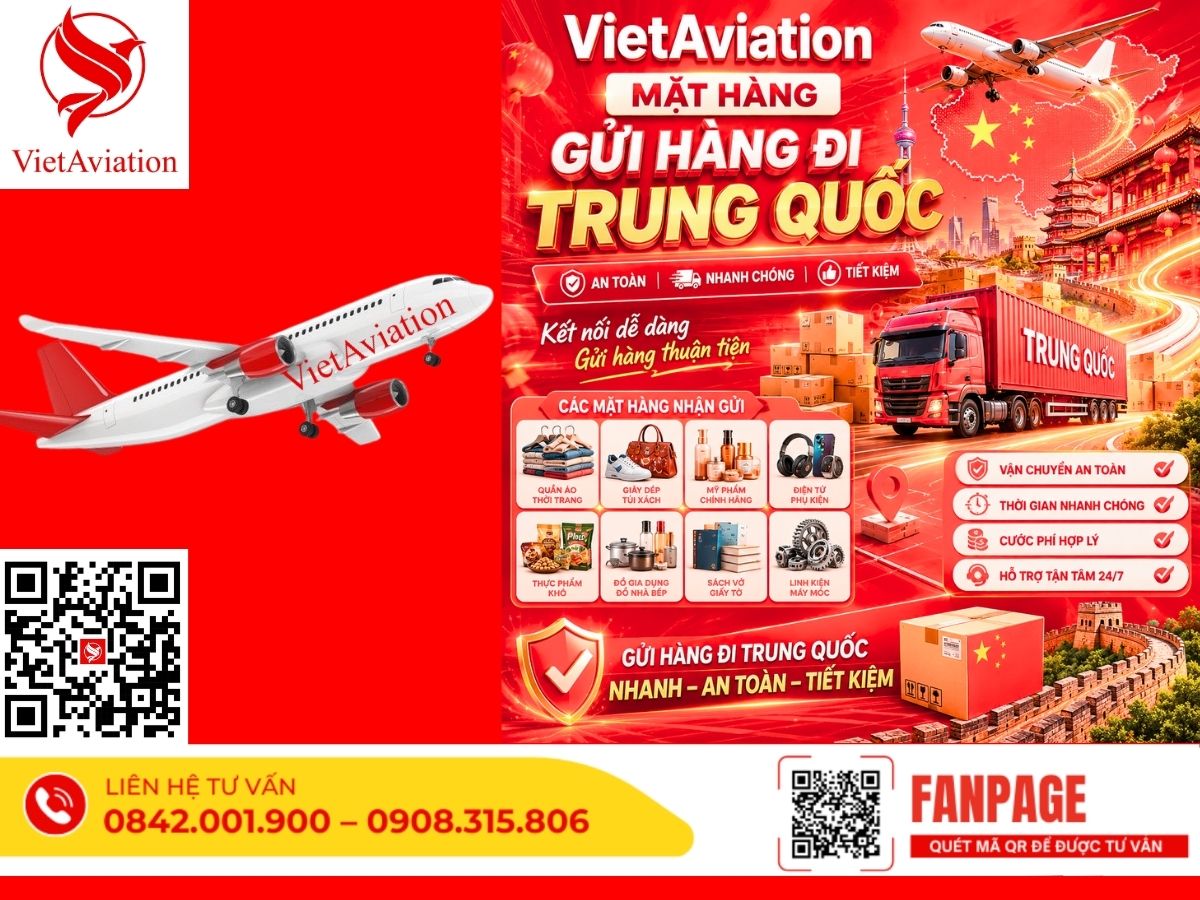 Chuyển phát nhanh hàng đi Trung Quốc 