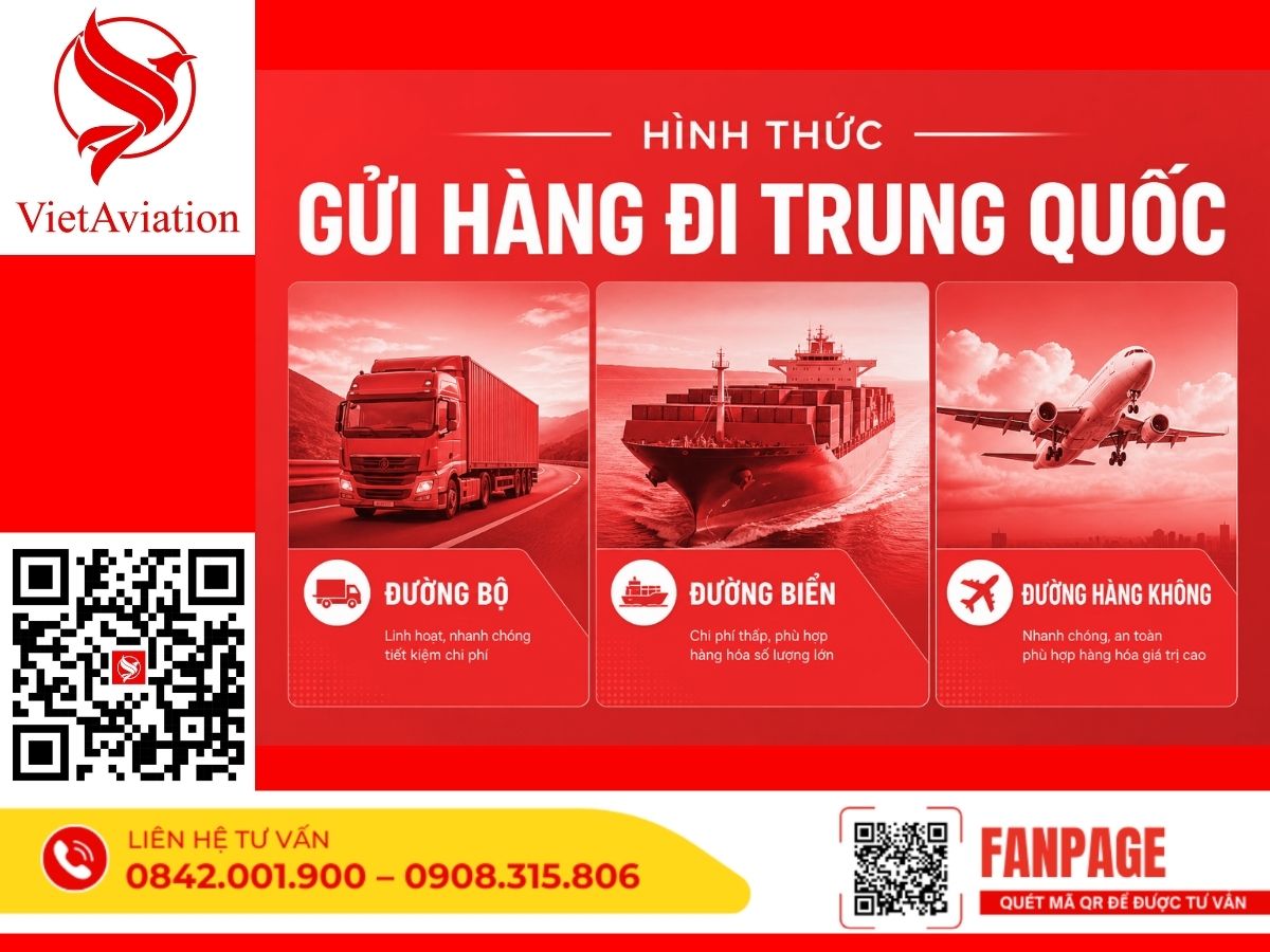 Gửi hàng đi Trung Quốc