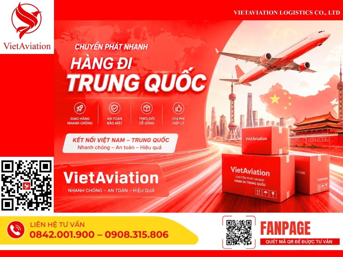 Chuyển phát nhanh đi Trung Quốc