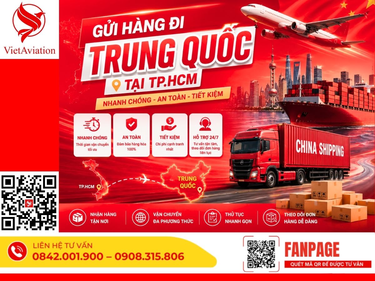 Vận chuyển hàng đi Trung Quốc 