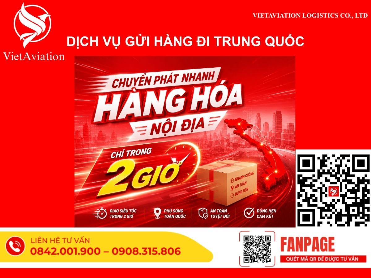  chuyển phát nhanh hàng hóa nội địa